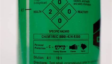 Chemical Spray Bottle Labels - Captions More