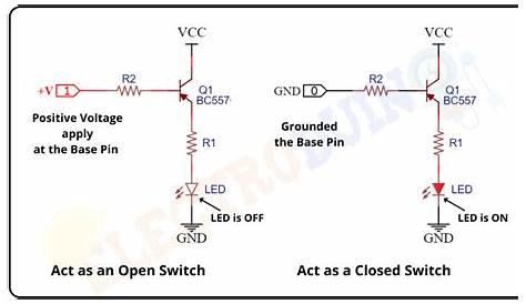 bc557 transistor circuit diagram