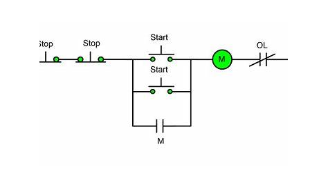push button switch circuit diagram