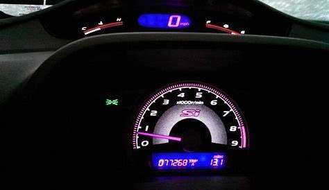 2015 Honda Civic Speedometer Color Change - Honda Civic