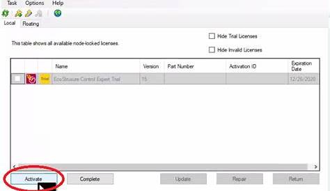 Move Schneider Electric EcoStruxure Control Expert License From One