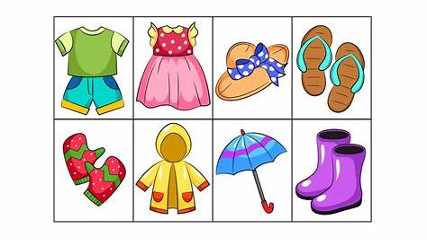 Dress For The Weather Free Printables - Printable Word Searches