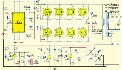 300 watt inverter circuit diagram