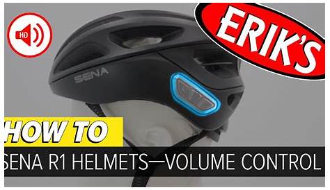 Sena R1 Helmet Volume Controls - YouTube