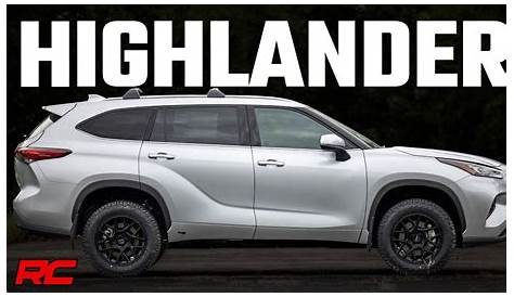 2019 toyota highlander lift kit