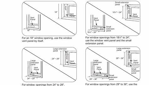Window vent panel and extensions | LG LP1010SNR User Manual | Page 14 / 48
