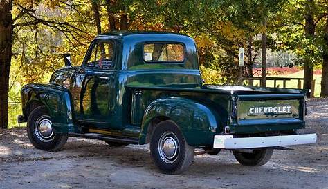 1951 Forest Green Chevy Truck - 51007504a Photograph by Paul Lyndon Phillips - Pixels