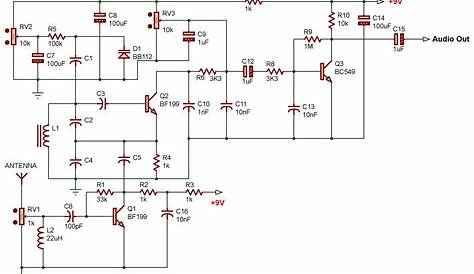 transistor radio schematics free
