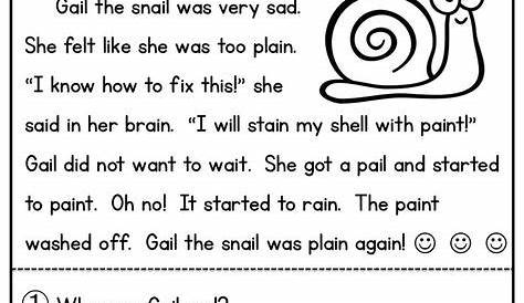 First Grade Reading Fluency and Comprehension Passages {Entire Year Set