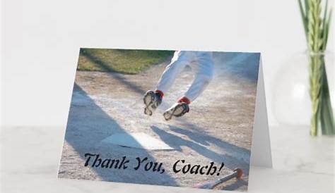 thank you coach card printable