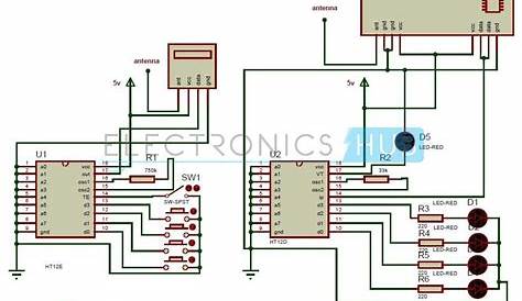 RF Remote Control Circuit for Home Appliances without Microcontroller