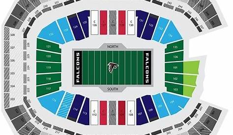 Mercedes Benz Stadium Seat Map - Maps For You