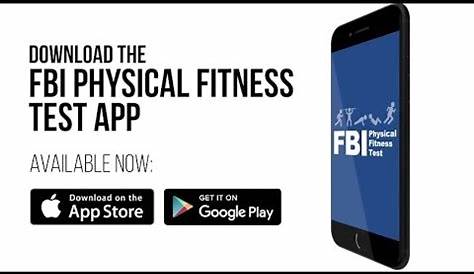 fbi fitness test scoring chart pdf