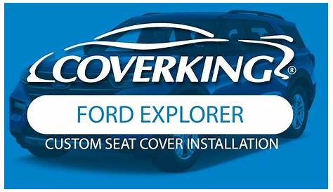 How to Install 2020 Ford Explorer Custom Seat Covers | COVERKING® - YouTube
