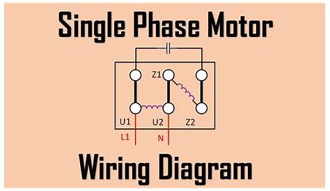 single phase dc motor circuit diagram