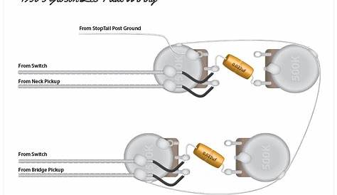 Gibson Wiring Diagram - Throbak 50 S 4 Conductor Wiring Throbak - I