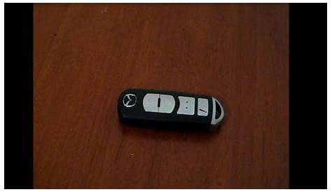 mazda 3 key fob battery replacement