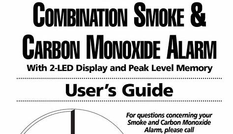 kidde smoke and carbon monoxide detector manual