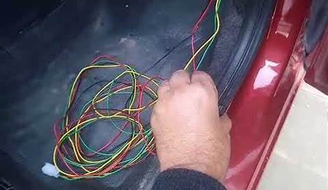 auto speaker wiring