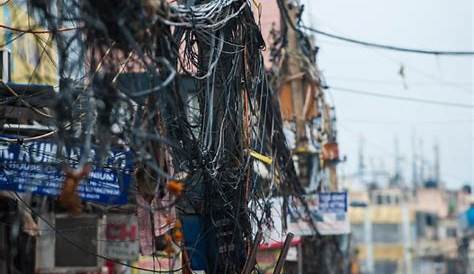 Power to the people: The lethal tangle of electrical wires in Old Delhi
