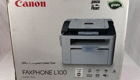 Canon FAXPHONE L100 All-In-One Laser Printer for sale online | eBay