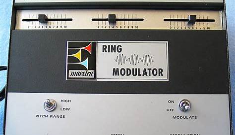 Maestro RM-1B - Vintage Ring Modulator Pedal - PROTOTYPE! | Reverb