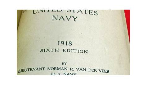 Stewarts Military Antiques - - US WWI, US Navy Blue Jacket Manual 1918