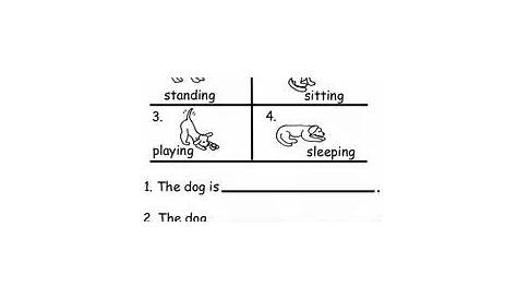 Dog Worksheet for Kindergarten - 1st Grade | Lesson Planet