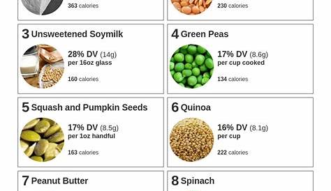 vegan sources of protein list