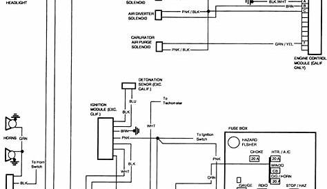 86 Chevy C10 Wiring Diagram - Wiring Draw