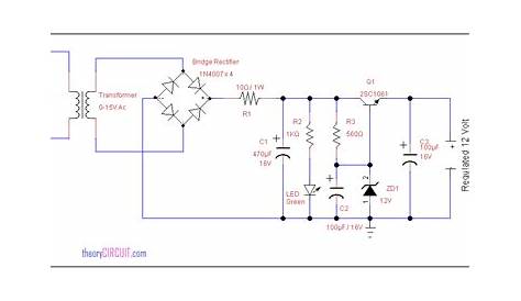 12V Voltage Regulator Diagram