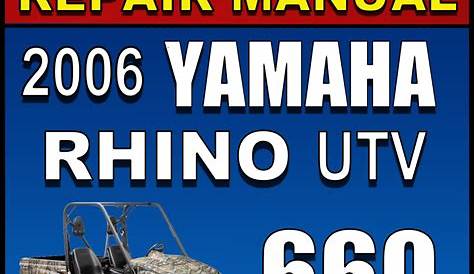 yamaha yxr660fat yamaha rhino 660 owner's manual