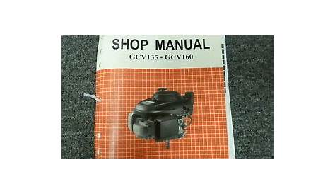 honda gcv160 parts manual