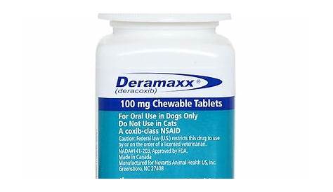 Deramaxx Pain and Inflammatory Tablets for Dogs - PetCareRx