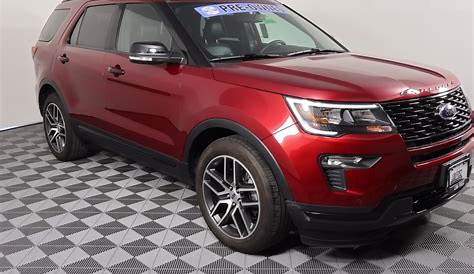 Certified Pre-Owned 2019 Ford Explorer Sport 4WD Sport Utility
