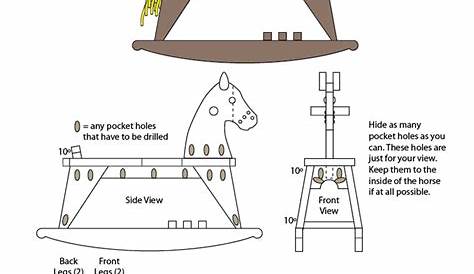 Plans For Rocking Horse - Easy DIY Woodworking Projects Step by Step