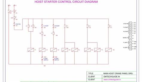 crane motor wiring diagram