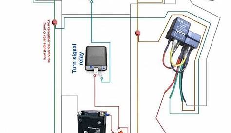 Kye Wires: Turn Signal Wiring Diagram Motorcycle Battery Capacity Building