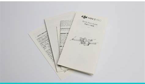 Official DJI Mini 3 Pro Documentation/Instructional Manual – Droneoptix