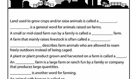 Farming for Kids - Comprehension Quiz | Woo! Jr. Kids Activities