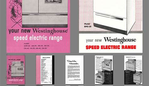 westinghouse electric stove manual