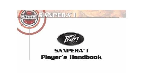 Peavey Sanpera 1 Foot Switch Owner's Manual | Manualzz