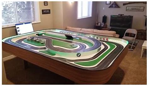 table for slot car track