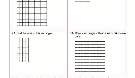 Area and perimeter worksheets (rectangles and squares) | Perimeter