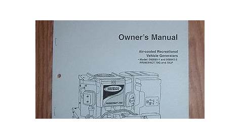 Generac Rv Generator Service Manual