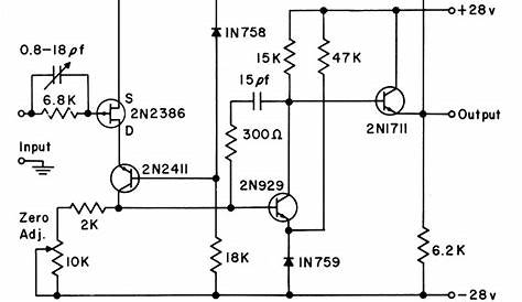 unity gain amplifier circuit diagram