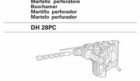 HITACHI DH 28PC HANDLING INSTRUCTIONS MANUAL Pdf Download | ManualsLib
