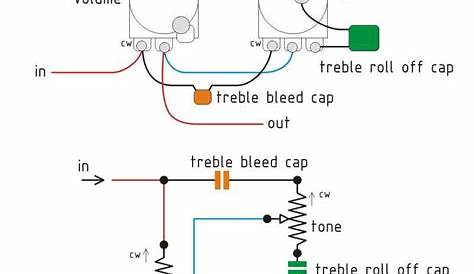 guitar pedal tone control schematic