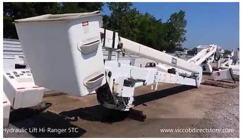 Hydraulic Lift Boom Hi Ranger 5TC - 55 ft. - YouTube