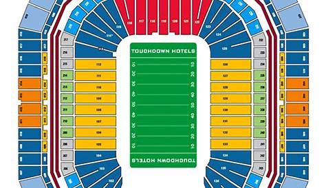 University Of Phoenix Stadium Seating Capacity For Final Four | Elcho Table